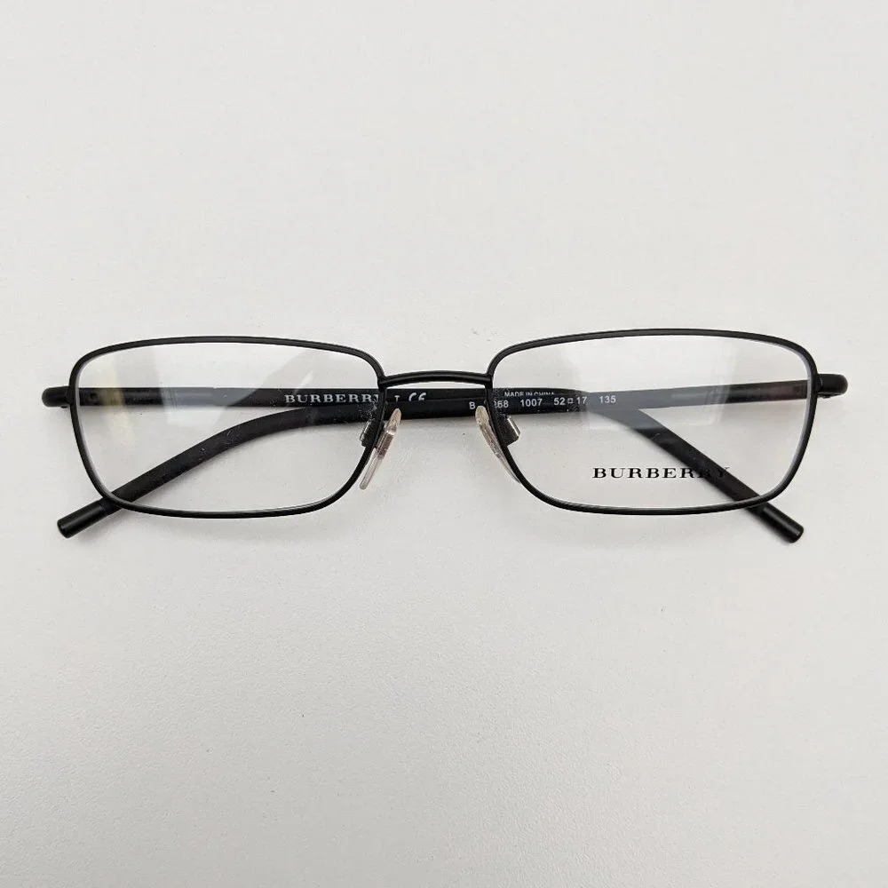 Burberry Black Rectangular Glasses